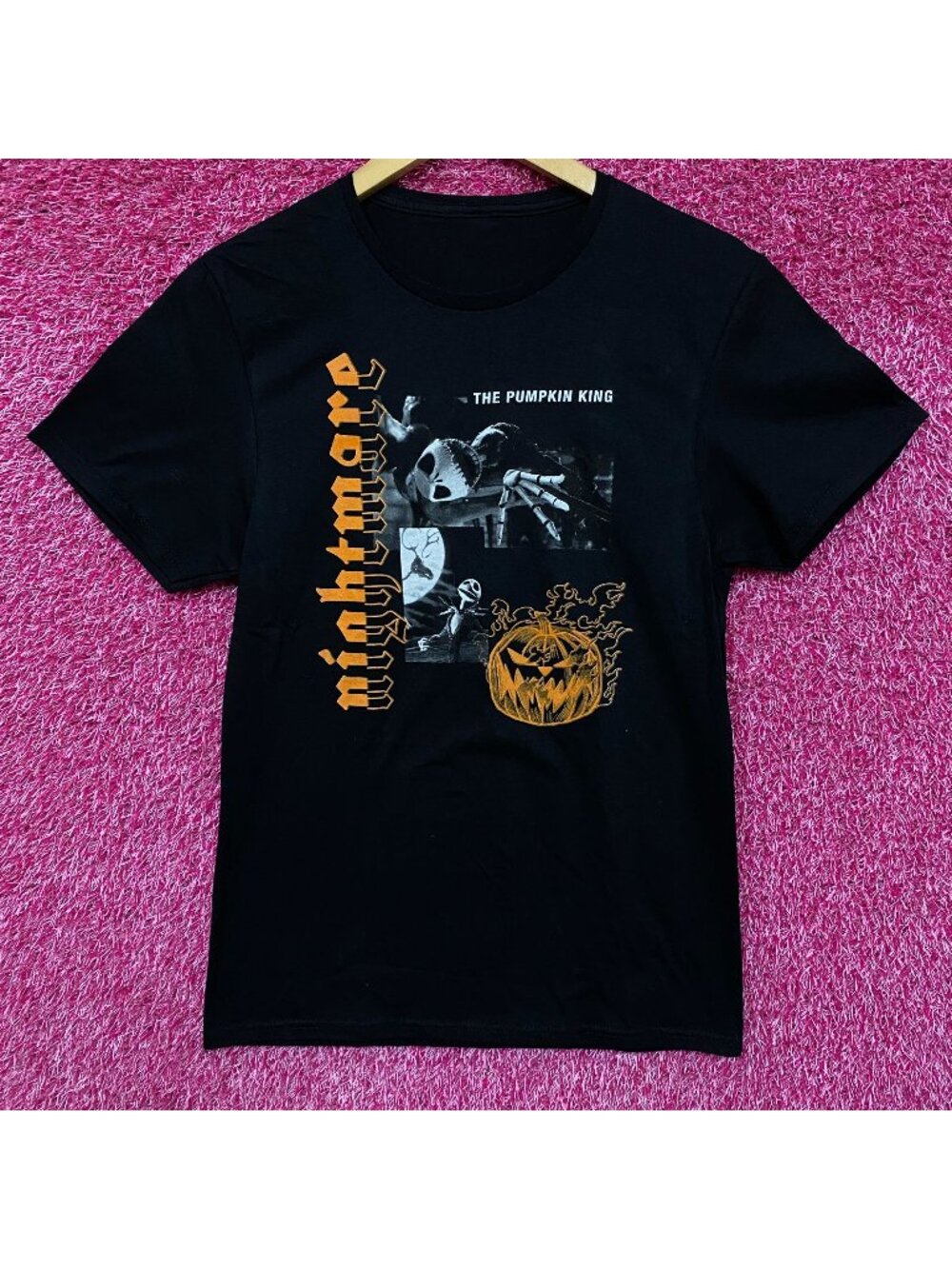 The Nightmare Before Christmas Pumpkin King Jack Skellington T-Shirt Small